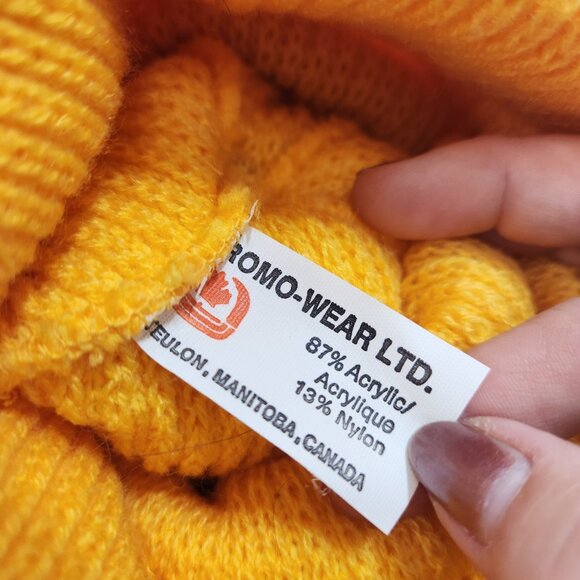 Gunk Solder Seal Hat Toque Beanie w/ Pom Pom Promo-Wear Canada Vtg NEW NOS - Picture 6 of 6